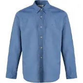 Salsa Jeans Cotton Linnen Regular Fit Skjorte Med Lange Ermer