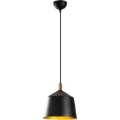 Opviq Saglam 3720 hengelampe 1 lyskilde Ø25cm svart/gull