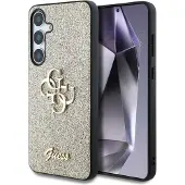GUESS Guhcs25shg4sgd Samsung Galaxy S25 Gold Telefondeksel