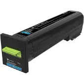 Lexmark Tonerkassett cyan, 22.000 sider