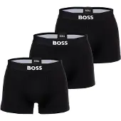 BOSS Kort boksershorts One 3-pack svart 001 Svart Størrelse