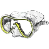 Seac Sub Dykkermaske - Giglio MD - Gul - - 4-8 år - Dykkermasker