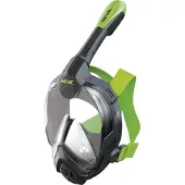 Seac Sub Snorkelmaske - Libera S/M - Svart/Lime - - S/M - Dykkermasker