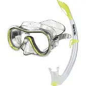 Seac Sub Snorkelsett - Giglio MD - Gul - - OneSize - Snorkel