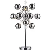 Näve Spesiell bordlampe Wakusei, krom