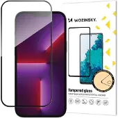 Wozinsky iPhone 16 Super Tough Beskyttelsesglass - 9H - Svart Kant