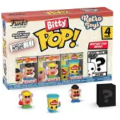 Funko POP! Bitty Pack Series Retro Toys Nøkkelring 4 Enheter