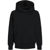 Jack & Jones Hettegenser - JjEurban - Black - - 16 år (176) - Hettegenser