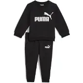 Puma Essentials Minicats Crew Set Toddler, Clothing, Black, 2-4M