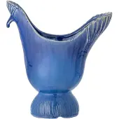 Creative Collection Wylie Vase, blå, steingods