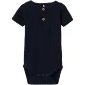 Name it Body k/e - NbmKab - Noos - Dark Sapphire - - 1 år (80) - Kortermet body