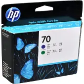 HP 70 - Blå, grønn - skriverhode - for DesignJet HD Pro MFP, T120, Z2100, Z3100, Z3100ps, Z3200, Z3200ps, Z5200, Z5400