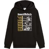 Puma Mid 90s Hoodie, Clothing, Black, 13-14Y