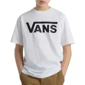 Vans T-skjorte - Hvit m. Logo - - 8-10 år (128-140) - T-skjorte