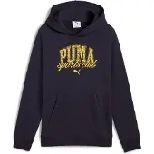 Puma Hettegenser - KLASSE - Ny Navy - - 8 år (128) - Hettegenser
