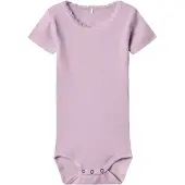 Name it Body k/e - Rib - Noos - NbfKab - Winsome Orchid - - 2 år (92) - Kortermet body