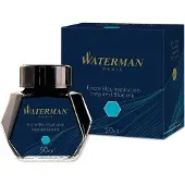 Waterman S0110810, Blå, Fontenepenn, Svart, Gjennomsiktig, 50 ml, 1 stykker