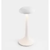 LEDS-C4 LED-bordlampe Portobello, hvit, dimmer, ABS