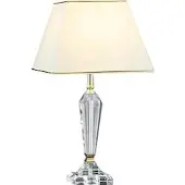 Orion Bordlampe Veronique, fot smal, krem/gull