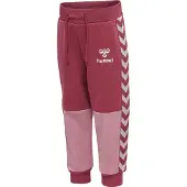 Hummel Bukser - hmlOlek - Jordrød/Rosa m. Sølv - - 62 - Bukser - bomull
