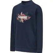 Hummel Collegegenser - hmlEsther - Black Iris - - 6 år (116) - Collegegenser