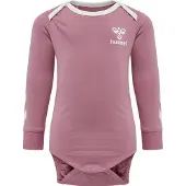 Hummel Maule Body L/S Heather Rose (62 / 3 mnd)