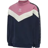 Hummel Collegegenser - hmlAlvilda - Black Iris - - 6 år (116) - Collegegenser