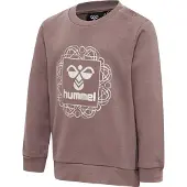 Hummel Collegegenser - hmlLime - Deep Taupe m. Sølv - - 1 år (80) - Collegegenser