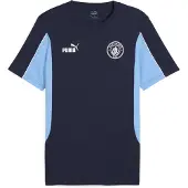 Puma Manchester City ftblARCHIVE Tee Men, Sport, Navy/Light Blue, L