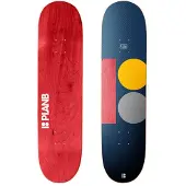 Plan B Palette Gustavo 8.0"X31.33" Skateboard Deck mønster