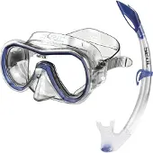 Seac Sub Snorkelsett - Giglio MD - Blå - - 7-13 år - Snorkel