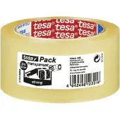 TESA Pakketeip Strong 66 m x 50 mm transp, 6 stk.