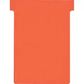 Nobo T-Card-planleggingskort - størrelse 3 Rød
