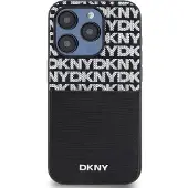 DKNY Pu Leather Repeat Pattern Card Pocket Iphone 15 Pro Max Telefondeksel