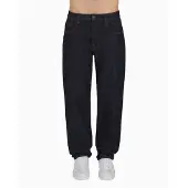 Armani Exchange for man. XM000075AF12284MB001 Loose-fitting, tapered navy jeans (38), Casual, Cotton, Denim