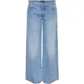Pieces Pcselma Lw Jeans Med Vid Passform