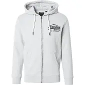 Superdry Vl Embroidered Genser Med Hel Glidelås