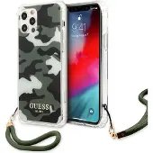 GUESS GUHCP12MKSARKA iPhone 12/12 Pro 6,1" grønn/khaki hardcase Camo Collection