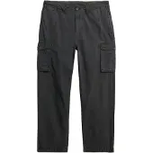 Superdry for man. M7011389A Lightweight cargo trousers Parachute black (32/32), Casual, Cotton