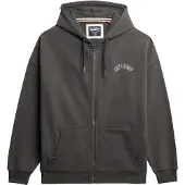 Superdry Athletic Ess Oversized Genser Med Hel Glidelås