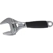 Bahco Ergo Large Opening Center Knurled With Rubber Handle And Chrome Finish Pliers 32 Mm 170 Mm Skiftenøkkel