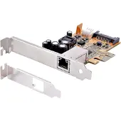 StarTech.com Startech 1 Port 2.5Gbps PoE Network Card, PCIe Ethernet Card w/RJ45 Port, 30W 802.3at PoE NIC for Desktops/Servers, Network PoE LAN Adapter w/Low-Profile Bracket Included - NBASE-T, Windows/Linux Sup