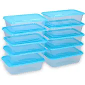 24hShop Matbokser Plast - 10-pk