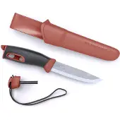 Morakniv Companion Spark (S), multi-kniv, rød