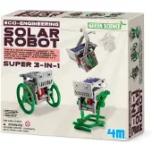 4M 3-i-1 Vitenskap Mini Solar Robotfigur