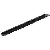 Lanberg AK-1103-B - 1U - Brush Panel