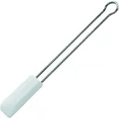 Rösle skrape til stekepanne 26 cm silikon/Rustfritt stål hvit