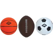 Schildkröt Fitness SCHILDKRÖT 3in1 miniballsett, 3-delt lett og myk, 1 liten basketball, fotball og - 1 stk (970165)