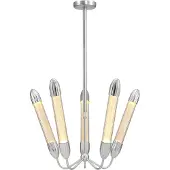 UMAGE hengelampe Lemon Squeeze kort, stål, Ø 68,8 cm