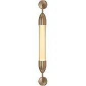 UMAGE vegglampe Lemon Squeeze 2 lyskilder, lengde 94 cm, messing